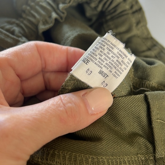 Vintage‎ Boy Scouts Of America Pants Mens 40x31 Green Cargo Uniform Stretch - Picture 5 of 5